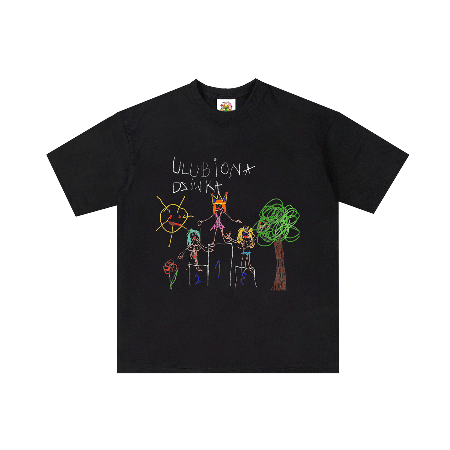 ulu dz1wka tee black